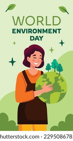 world environment day background. Happy Environment day. 5 June. June 5. World environment and earth day concept. banner, poster, template. world environment day celebration. save planet earth concept