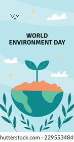 world environment day background. Happy Environment day. 5 June. June 5. World environment and earth day concept. banner, poster, template. world environment day celebration. save planet earth concept