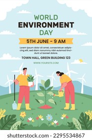 world environment day background. Happy Environment day. 5 June. June 5. World environment and earth day concept. banner, poster, template. world environment day celebration. save planet earth concept