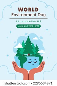 world environment day background. Happy Environment day. 5 June. June 5. World environment and earth day concept. banner, poster, template. world environment day celebration. save planet earth concept