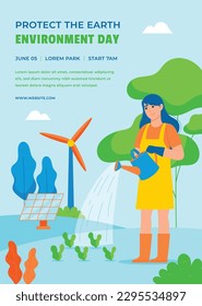 world environment day background. Happy Environment day. 5 June. June 5. World environment and earth day concept. banner, poster, template. world environment day celebration. save planet earth concept