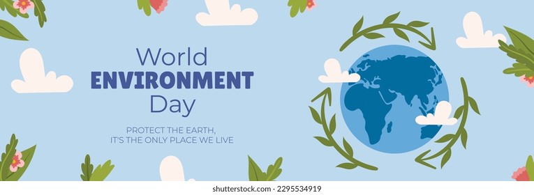 world environment day background. Happy Environment day. 5 June. June 5. World environment and earth day concept. banner, poster, template. world environment day celebration. save planet earth concept
