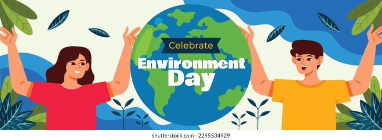 world environment day background. Happy Environment day. 5 June. June 5. World environment and earth day concept. banner, poster, template. world environment day celebration. save planet earth concept