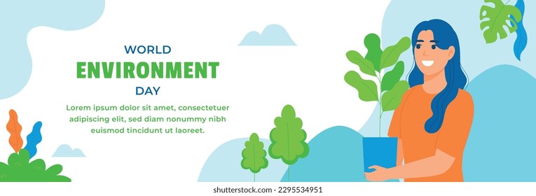 world environment day background. Happy Environment day. 5 June. June 5. World environment and earth day concept. banner, poster, template. world environment day celebration. save planet earth concept
