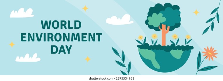 world environment day background. Happy Environment day. 5 June. June 5. World environment and earth day concept. banner, poster, template. world environment day celebration. save planet earth concept