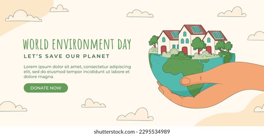 world environment day background. Happy Environment day. 5 June. June 5. World environment and earth day concept. banner, poster, template. world environment day celebration. save planet earth concept