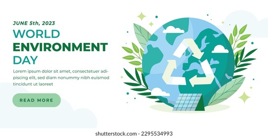 antecedentes del día mundial del medio ambiente. Feliz Día del Medio Ambiente. 5 de junio. 5 de junio. El concepto del medio ambiente mundial y el día de la tierra. banner, afiche, plantilla. celebración del Día Mundial del Medio Ambiente. salvar el concepto de planeta tierra
