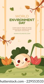world environment day background. Happy Environment day. 5 June. June 5. World environment and earth day concept. banner, poster, template. world environment day celebration. save planet earth concept