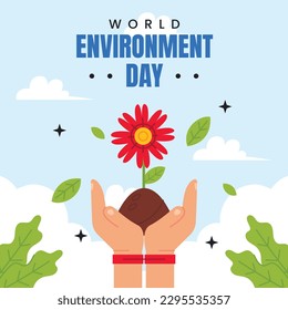 world environment day background. Happy Environment day. 5 June. June 5. World environment and earth day concept. banner, poster, template. world environment day celebration. save planet earth concept