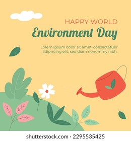 antecedentes del día mundial del medio ambiente. Feliz Día del Medio Ambiente. 5 de junio. 5 de junio. El concepto del medio ambiente mundial y el día de la tierra. banner, afiche, plantilla. celebración del Día Mundial del Medio Ambiente. salvar el concepto de planeta tierra