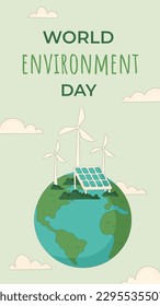 world environment day background. Happy Environment day. 5 June. June 5. World environment and earth day concept. banner, poster, template. world environment day celebration. save planet earth concept
