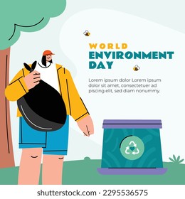 world environment day background. Happy Environment day. 5 June. June 5. World environment and earth day concept. banner, poster, template. world environment day celebration. save planet earth concept