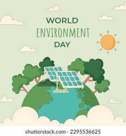 world environment day background. Happy Environment day. 5 June. June 5. World environment and earth day concept. banner, poster, template. world environment day celebration. save planet earth concept