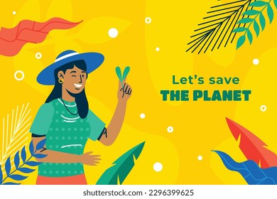 world environment day background. Happy Environment day. 5 June. June 5. World environment and earth day concept. banner, poster, template. world environment day celebration. save planet earth concept