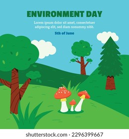 world environment day background. Happy Environment day. 5 June. June 5. World environment and earth day concept. banner, poster, template. world environment day celebration. save planet earth concept