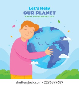 world environment day background. Happy Environment day. 5 June. June 5. World environment and earth day concept. banner, poster, template. world environment day celebration. save planet earth concept