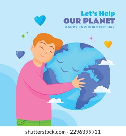 world environment day background. Happy Environment day. 5 June. June 5. World environment and earth day concept. banner, poster, template. world environment day celebration. save planet earth concept