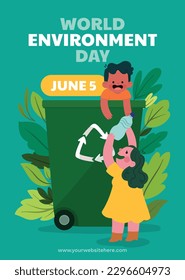 world environment day background. Happy Environment day. 5 June. June 5. World environment and earth day concept. banner, poster, template. world environment day celebration. save planet earth concept