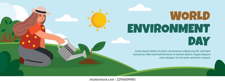 world environment day background. Happy Environment day. 5 June. June 5. World environment and earth day concept. banner, poster, template. world environment day celebration. save planet earth concept