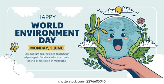 world environment day background. Happy Environment day. 5 June. June 5. World environment and earth day concept. banner, poster, template. world environment day celebration. save planet earth concept