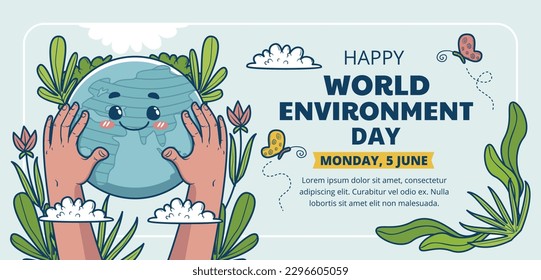 antecedentes del día mundial del medio ambiente. Feliz Día del Medio Ambiente. 5 de junio. 5 de junio. El concepto del medio ambiente mundial y el día de la tierra. banner, afiche, plantilla. celebración del Día Mundial del Medio Ambiente. salvar el concepto de planeta tierra