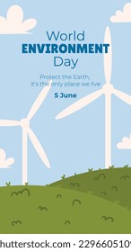 world environment day background. Happy Environment day. 5 June. June 5. World environment and earth day concept. banner, poster, template. world environment day celebration. save planet earth concept