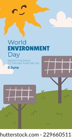 world environment day background. Happy Environment day. 5 June. June 5. World environment and earth day concept. banner, poster, template. world environment day celebration. save planet earth concept