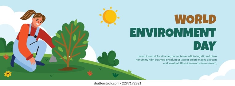 world environment day background. Happy Environment day. 5 June. June 5. World environment and earth day concept. banner, poster, template. world environment day celebration. save planet earth concept