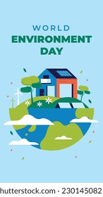 world environment day background. Happy Environment day. 5 June. June 5. World environment and earth day concept. banner, poster, template. world environment day celebration. save planet earth concept