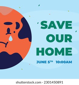 antecedentes del día mundial del medio ambiente. Feliz Día del Medio Ambiente. 5 de junio. 5 de junio. El concepto del medio ambiente mundial y el día de la tierra. banner, afiche, plantilla. celebración del Día Mundial del Medio Ambiente. salvar el concepto de planeta tierra
