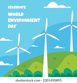 world environment day background. Happy Environment day. 5 June. June 5. World environment and earth day concept. banner, poster, template. world environment day celebration. save planet earth concept