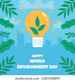 Weltumwelttag, Hintergrund. Alles Gute zum Umweltschutz. 5. Juni. 5. Juni Weltraum-Umwelt- und Welttag-Konzept. Banner, Poster, Vorlage. Welttagesfeier. Planetenkonzept
