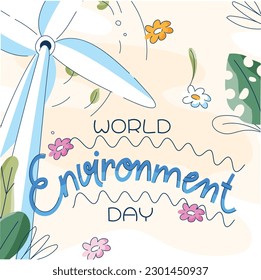 world environment day background. Happy Environment day. 5 June. June 5. World environment and earth day concept. banner, poster, template. world environment day celebration. save planet earth concept