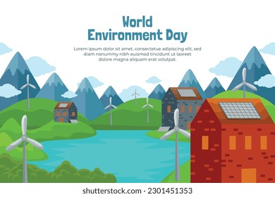 world environment day background. Happy Environment day. 5 June. June 5. World environment and earth day concept. banner, poster, template. world environment day celebration. save planet earth concept