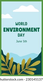 world environment day background. Happy Environment day. 5 June. June 5. World environment and earth day concept. banner, poster, template. world environment day celebration. save planet earth concept
