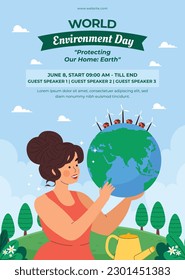 world environment day background. Happy Environment day. 5 June. June 5. World environment and earth day concept. banner, poster, template. world environment day celebration. save planet earth concept