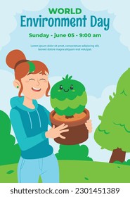 world environment day background. Happy Environment day. 5 June. June 5. World environment and earth day concept. banner, poster, template. world environment day celebration. save planet earth concept