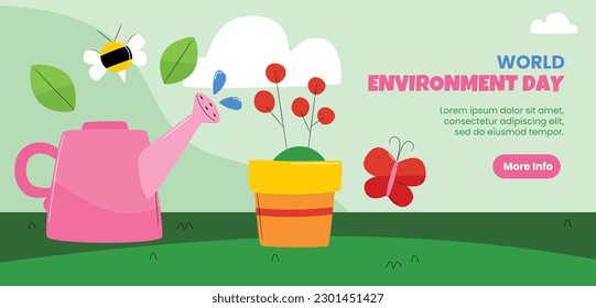 world environment day background. Happy Environment day. 5 June. June 5. World environment and earth day concept. banner, poster, template. world environment day celebration. save planet earth concept