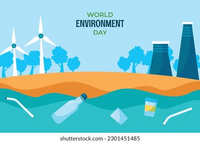 world environment day background. Happy Environment day. 5 June. June 5. World environment and earth day concept. banner, poster, template. world environment day celebration. save planet earth concept