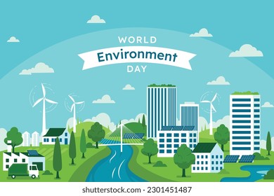 world environment day background. Happy Environment day. 5 June. June 5. World environment and earth day concept. banner, poster, template. world environment day celebration. save planet earth concept