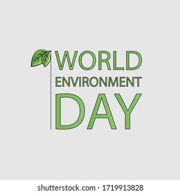 World environment day background. Vector illustration. Poster