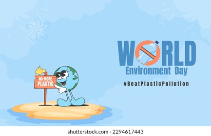 world environment day background, vector illustration