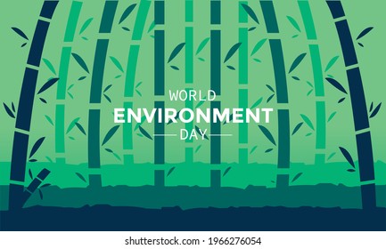 Día Mundial del Medio Ambiente Panorama Forestal de Bambú