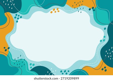 Anuncio del Día Mundial del Medio Ambiente con la planta de la hoja en diseño de Vector de fondo verde	