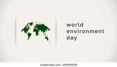 World Environment Day banner. Vector illustration