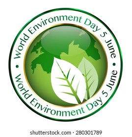 World Environment Day 
Beautiful Vector Illustration