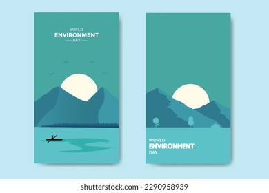World Environment Day Bundle Template Nature