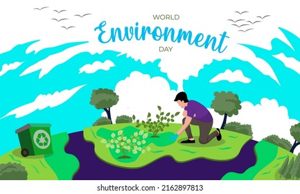 World Environment Day, celebrated every 5 June, commemorate World Earth Day 
