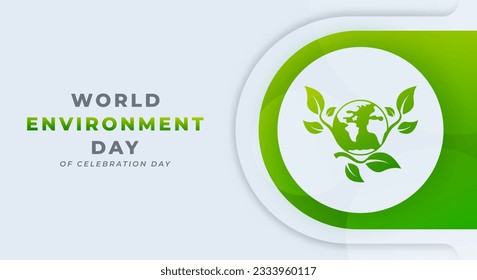 World Environment Day Celebration Vector Design Illustration for Background, Poster, Banner, Advertising, Greeting Card