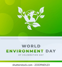 World Environment Day Celebration Vector Design Illustration for Background, Poster, Banner, Advertising, Greeting Card